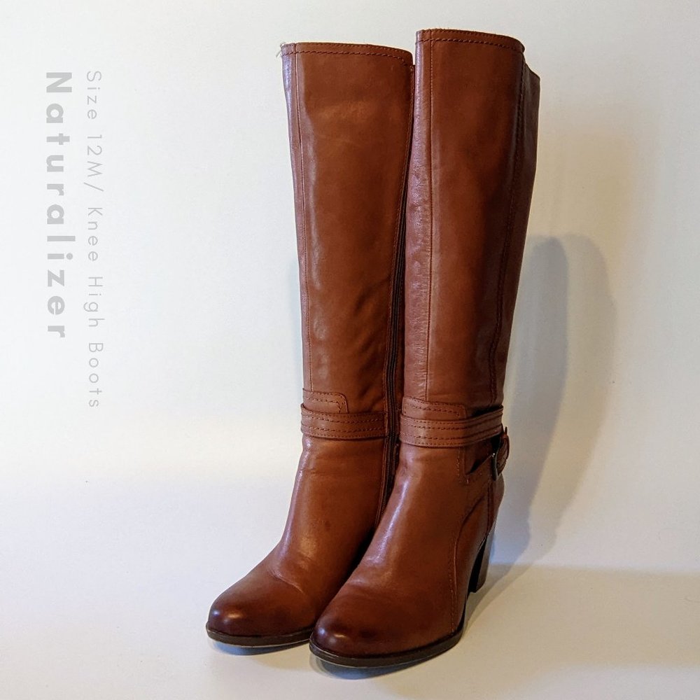 Naturalizer Kelsey Knee High Block Heel Boots